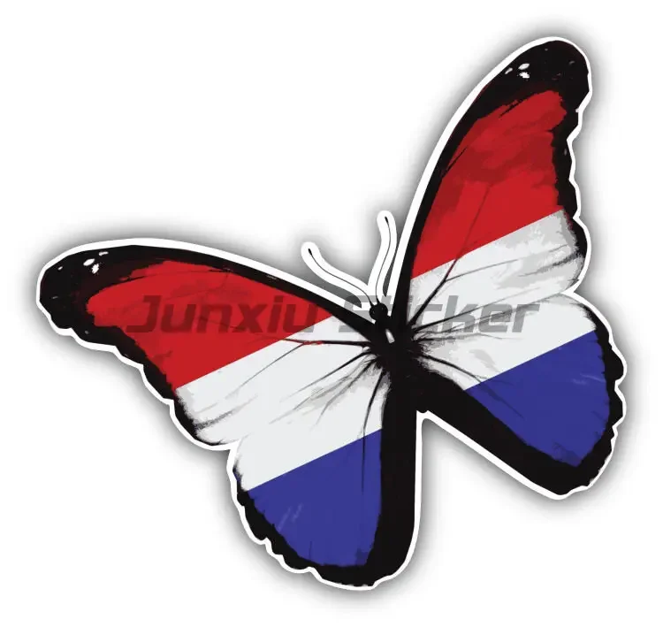 Netherlands Flag Dutch Netherlands Flag Car Sticker Reflective PVC Vinyl Decal Make Your Own Truck Stickers Room  Accessories