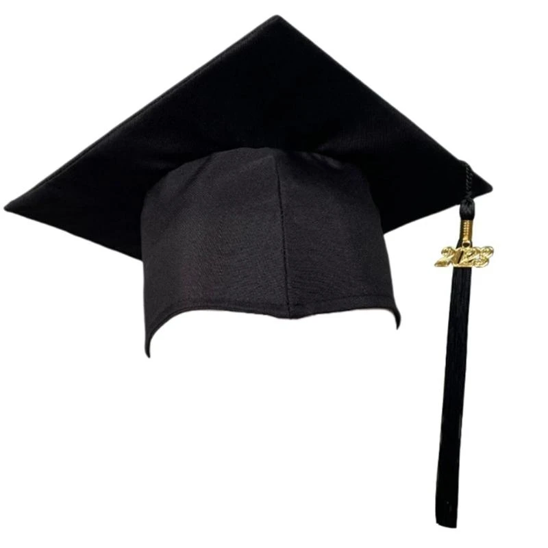 

R1WE College College Bachelor Cap Headwear Hat Hat Hat Hat с Golden 2023 выпускниками