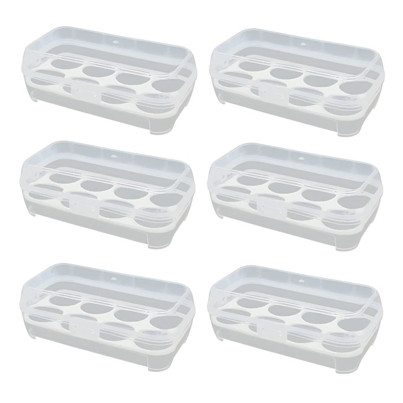 Outdoor Shockproof Egg Box Storage Box Portable Camping Shatterproof Egg Tray Travel Shatterproof Egg Box