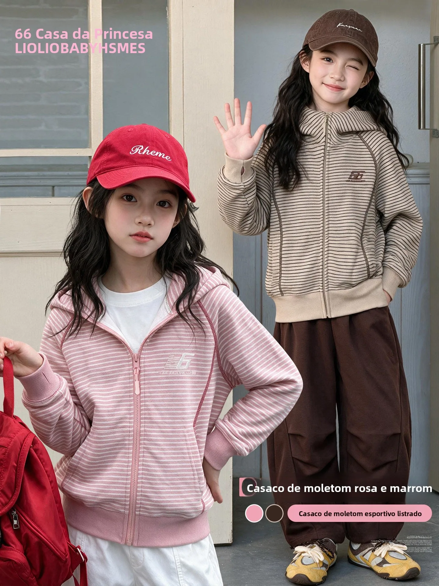 veste-decontractee-a-capuche-rayee-style-princesse-pour-filles-vetement-d'automne-chemise-de-sport-pour-enfants-melange-de-polyester-manches-longues-coupe-standard