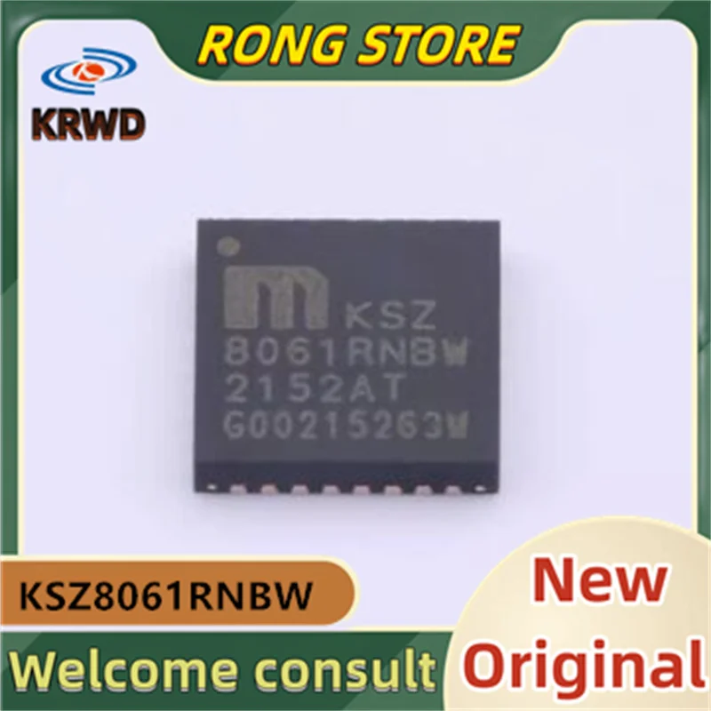 

5 шт., 8061RNBW, новые и оригинальные фотообои KSZ8061RNBW QFN32