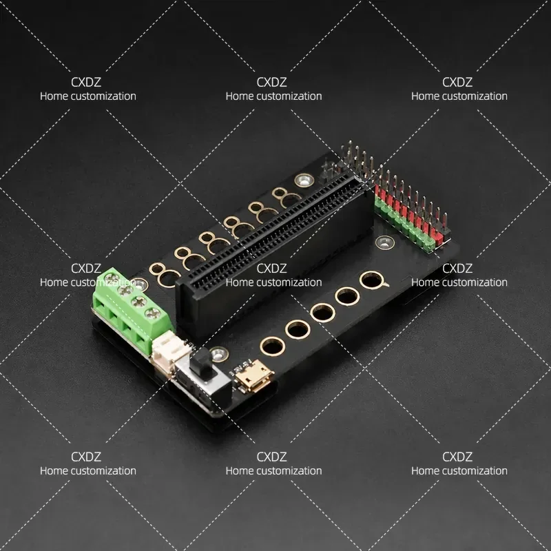 Microbit Control IO Expansion Board with Motor Support for Mind+ Education Learning Development
