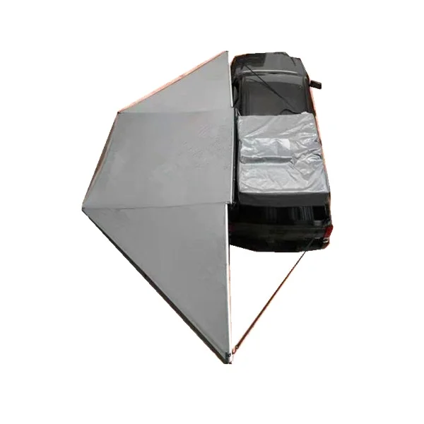 

DrunkenXp 600D Oxford Waterproof 180 Degree Freestanding Camping Car Side Awning