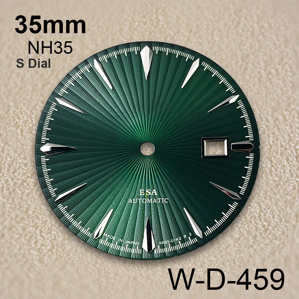 35 มม.S โลโก้ค็อกเทล Dial Fit NH35 ญี่ปุ่นสีแดงคุณภาพสูง Dial นาฬิกาการปรับเปลี่ยนอุปกรณ์เสริม