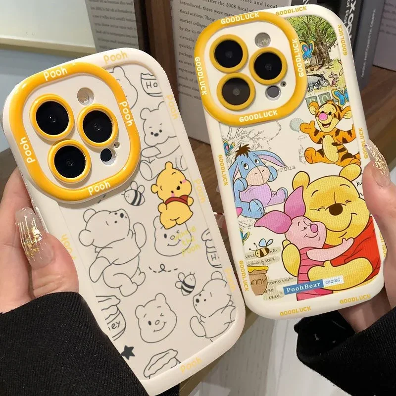 위니 푸우 쿠로미 케이스 OPPO Realme C53 C55 C63 C65 C67 C33 C35 C20 C21Y C25Y C30S 11 Pro 12 Plus 5 5i 5s 8 8i C11 C12 C15