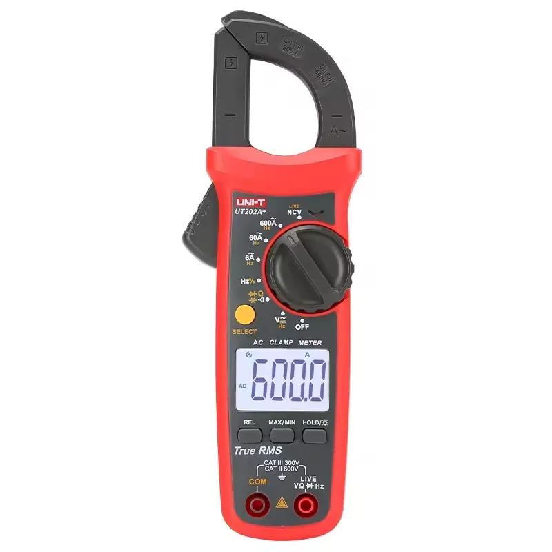 

UT202A+ Handheld Digital Clamp Multimeter High Precision Auto Range Ammeter