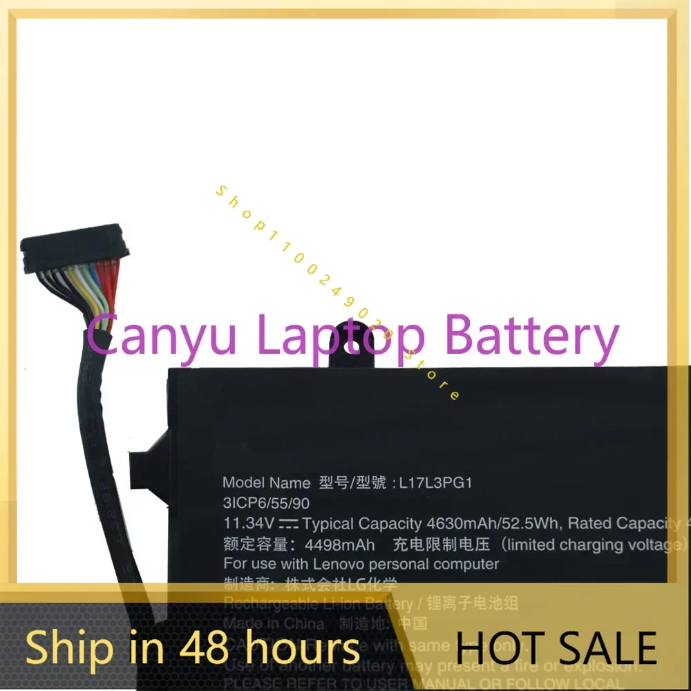 

2024 Battery For Lenovo Y530 Y530-15ICH Y540-15IRH Y740 Y7000 Y7000P L17C3PG1 L17L3PG1 L17M3PG1 L17M3PG3 L17C3PG2 New