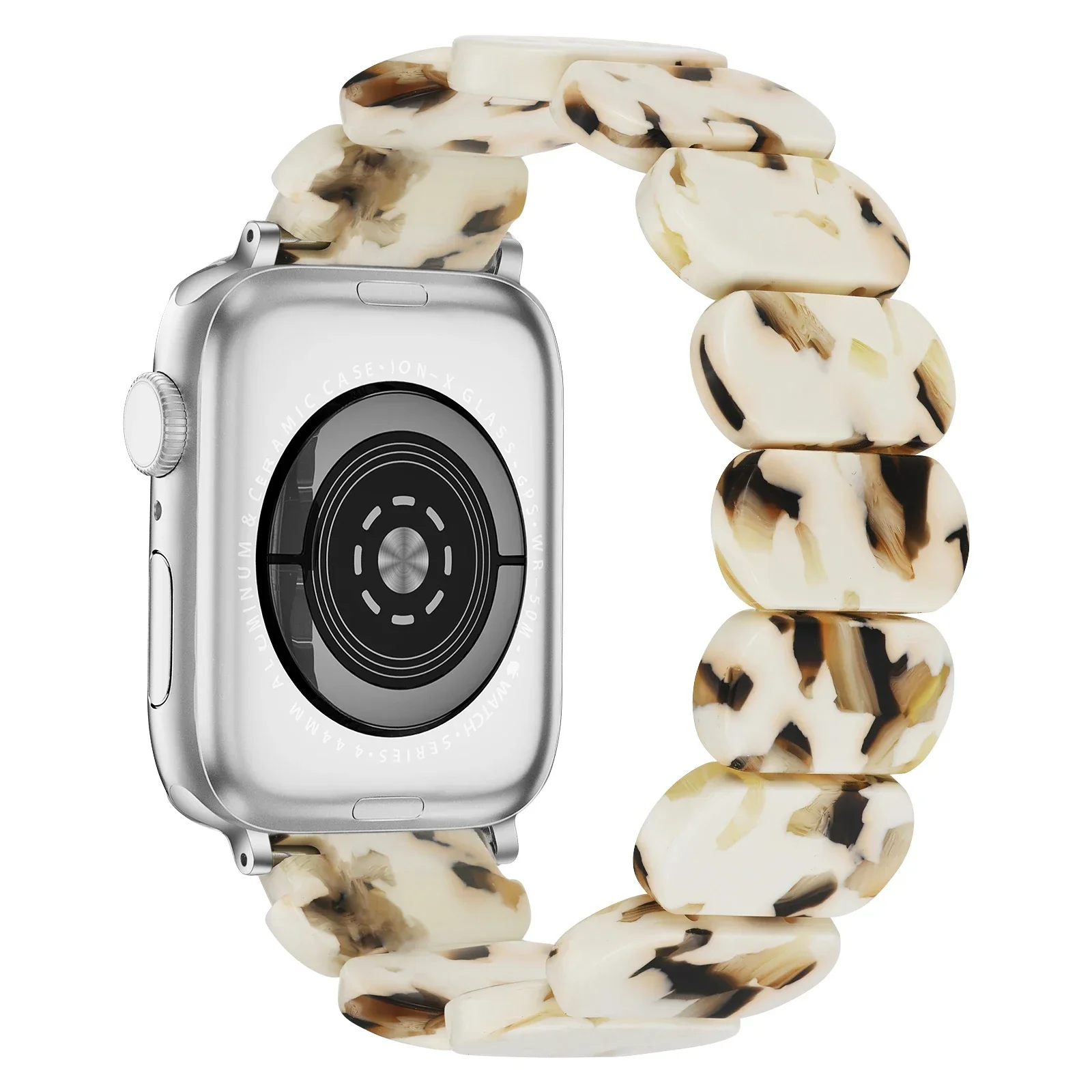 Resin Strap for Apple Watch Band 49mm 44mm 40mm 45mm 46mm 42mm 41mm Wrist Band Bracelet for IWatch Series 10 9 8 7 6 5 SE Ultra