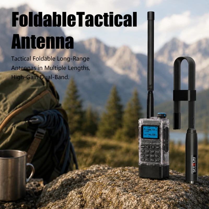 CS Tactical Antenna High Gain Dual Band 144/430Mhz SMA-Female For Baofeng UV-5RH UV-5RH UV-25 DM-1701 SW-9 QuanSheng UV-K1 TK118 - view 6