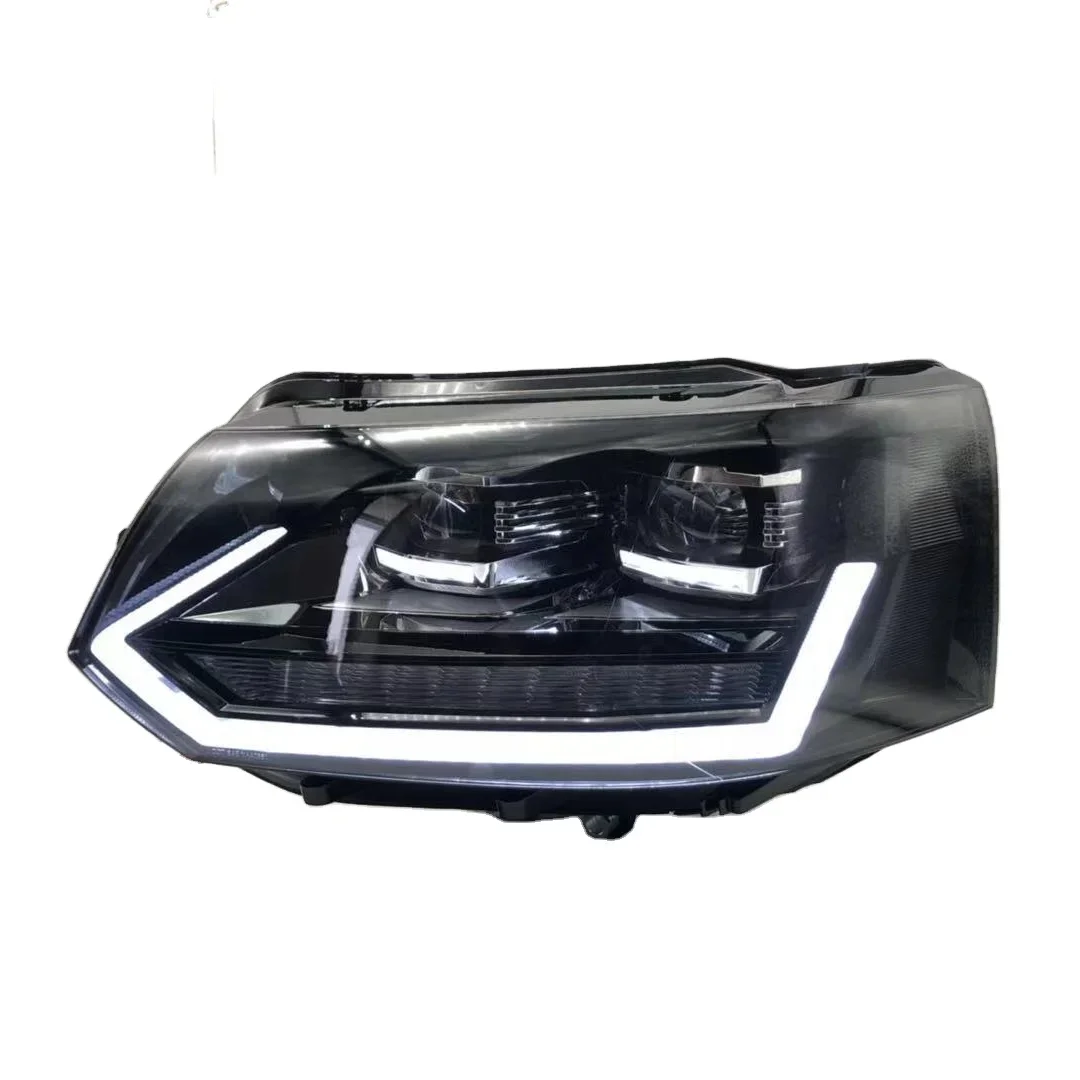 Head Lamp Multivan T5 Full Led Headlights With Moving Turning Signal For Vw Transporter Caravelle 2011 2012 2013 2014 2015 T5