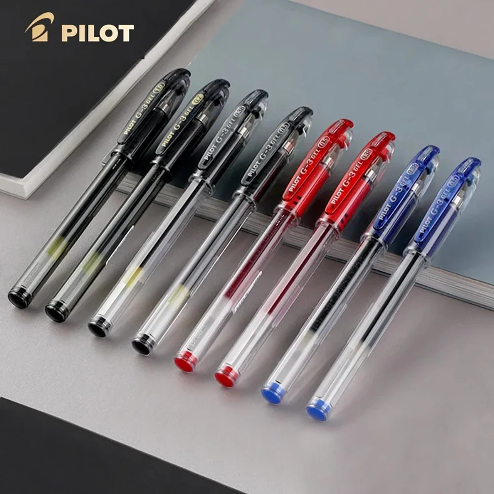 6/12pcs Japan PILOT Gel Pen BL-G3-5 Bullet Large Capacity Black Pen 0.5mm Office Stationery School Supplies Back To School