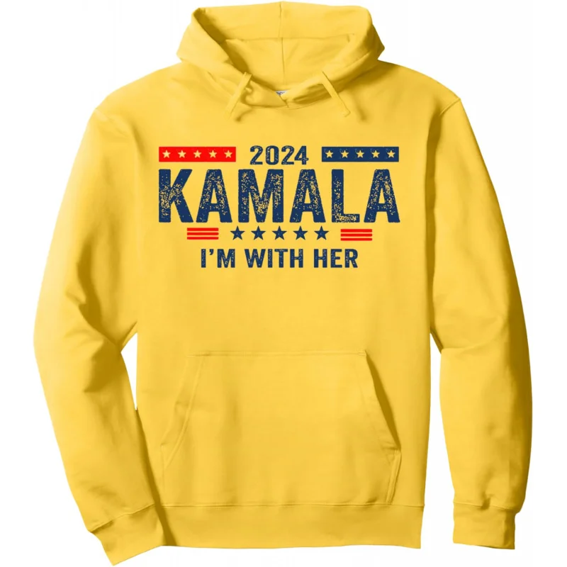 Harris Hoodie, I voted with her for the 2024 President Kamala Harris Hoodie