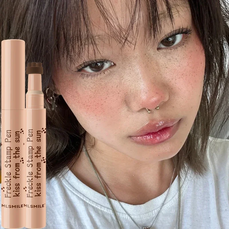 Natural Face Fake Freckles Pen Waterproof Lifelike Fake Freckles Pen for Long Lasting Look Dot Spot Pen Makep Tools Cosmetics