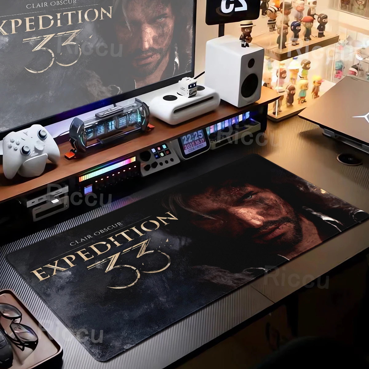Clair Obscur Expedition 33 Mouse Pad XXL Keyboard Mousemat stitch Mouse pad Desk Mats Gaming PC Accessorie 90x40cm E-Sports Mat