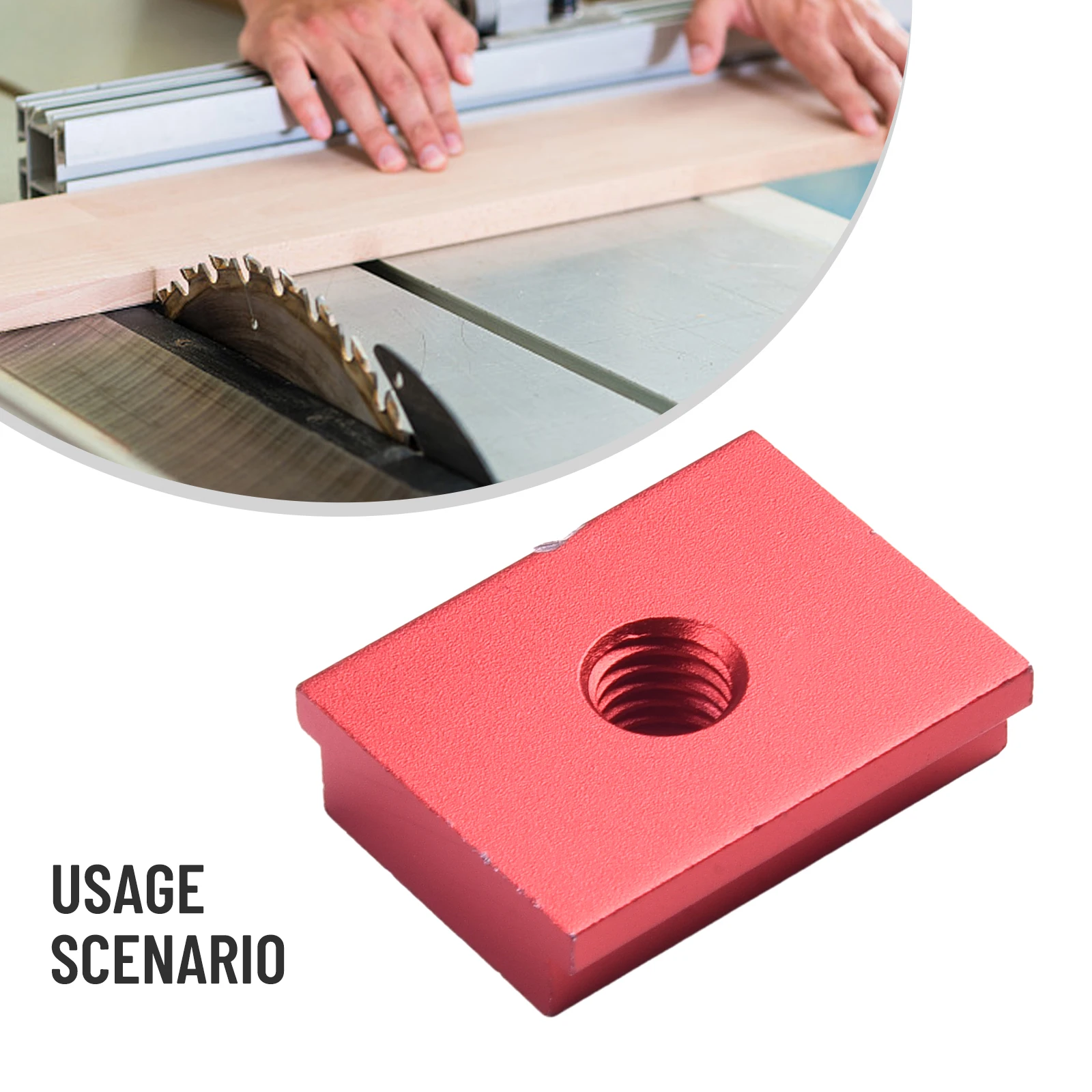 1 قطعة M6/M8 T-المسار المنزلق سبائك الألومنيوم T فتحة الجوز لأداة نجارة الأحمر/الأزرق Ferramentas Herramientas دي مانو النجارة