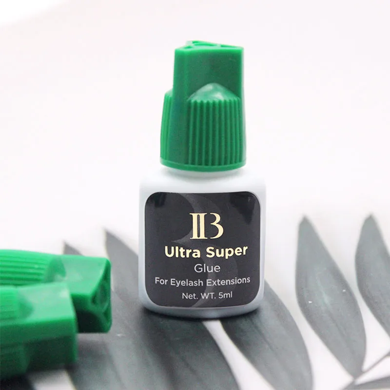 IBeauty Ultra Super Glue False Eyelash Extensions Supplies 2s Quick Dry 5ml/10ml Green Cap Korea Waterproof Adhesive Makeup