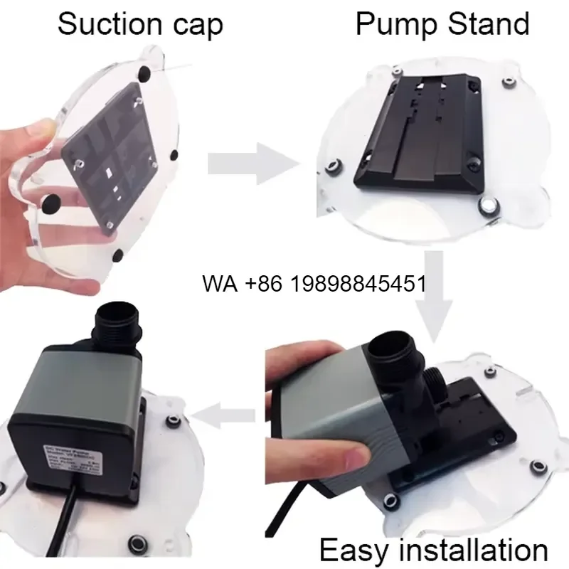 Wmwmnu Factory Price WS-202 High Quality Protein Skimmer with PLC Control System and Filter for Fish Raising Equipment