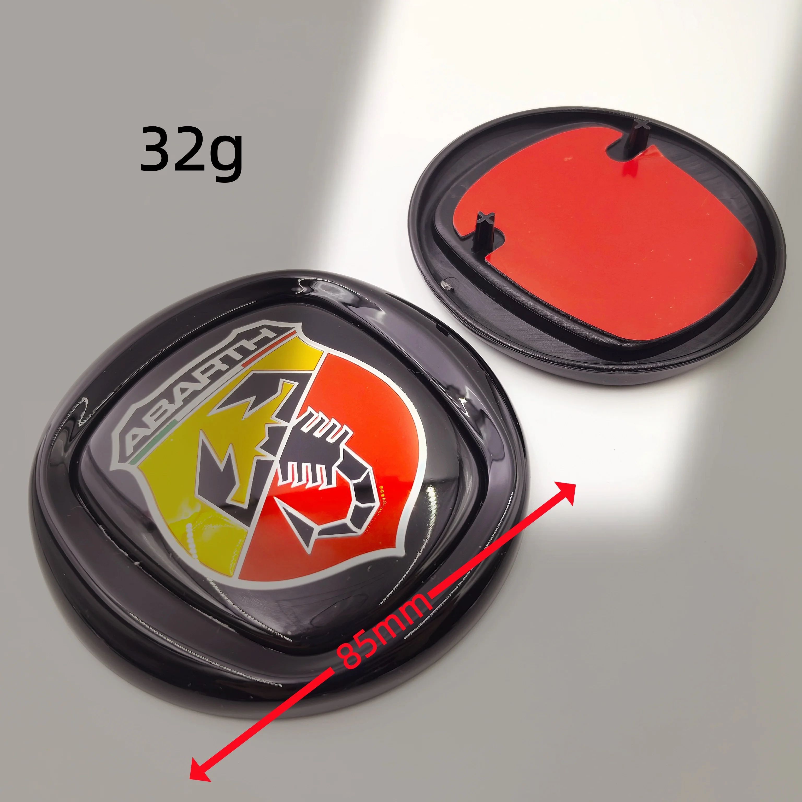 Fiat 500 Abarth 85/90/95/100/120MM Auto-Emblem-Aufkleber für Motorhaube & Kofferraum, Auto-Abzeichen für Motorhaube und Kofferraum – Detail 11
