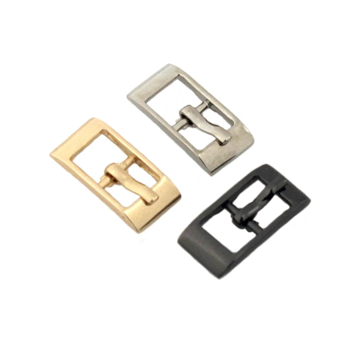 1pcs Metal Rectangle Adjustable Buckle Fashion Clasp for Leather Craft Bag Strap Belt Handle Shoulder Garments Shoes Accessories