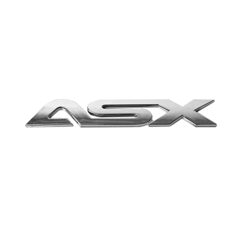 Car Body Letter Sticker for Mitsubishi ASX Outlander Grandis L300 Delica Pajero Galant Eclipse Auto Rear Trunk Badge Decal