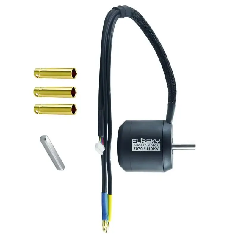 

Flipsky Sensored Outrunner Brushless Dc Motor Battle Hardened 7070 110kv 4200w For Electric Skateboard/ Ebike/ Scoote/ Robot