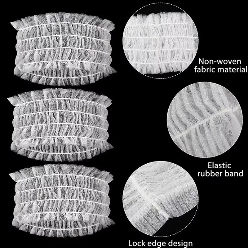 Fasce Spa usa e getta da 100 pezzi fascia per capelli morbida Non tessuta per il viso cura della pelle elastica Yoga trucco Sauna lavaggio forniture per il viso