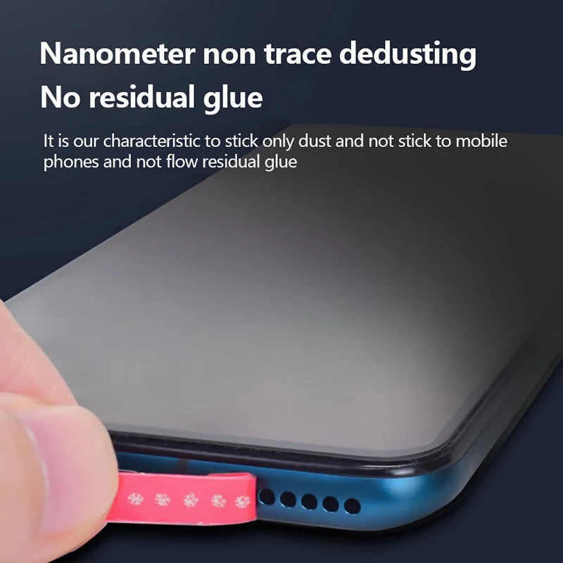 Universal Mobile Phone Hole Dust Removal Glue For iPhone Phone Dust Net Sticker Receiver Cleaning Tools Dustproof Cleaner Set