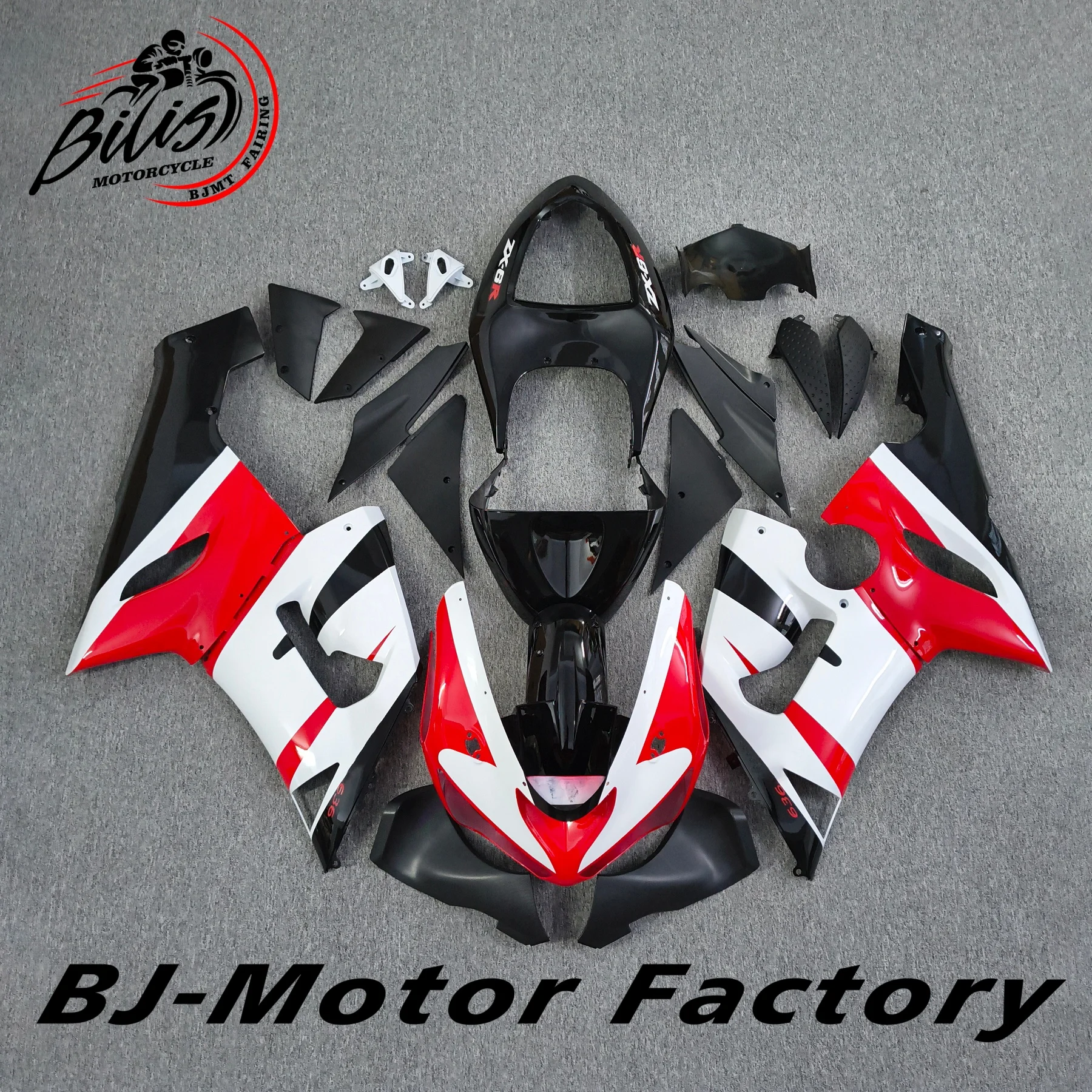 

ZX6R 2005 2006 Motorcycle Accessories Fairings For Kawasaki ZX 6R 636 05 06 Injection Molding New ABS Fairing Kit