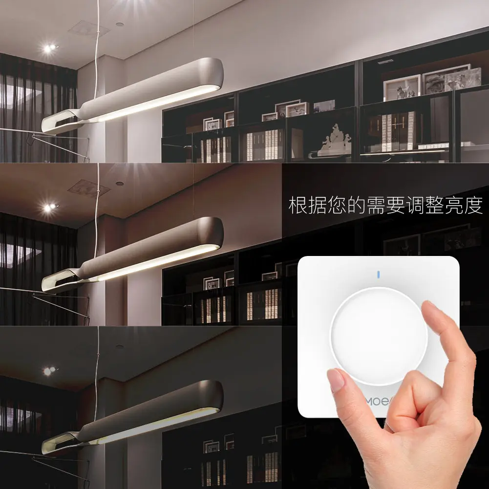 WiFi Graffiti Smart Home Dimmer Switch App Remote Control Timing Zigbee Touch Knob Smart Switch