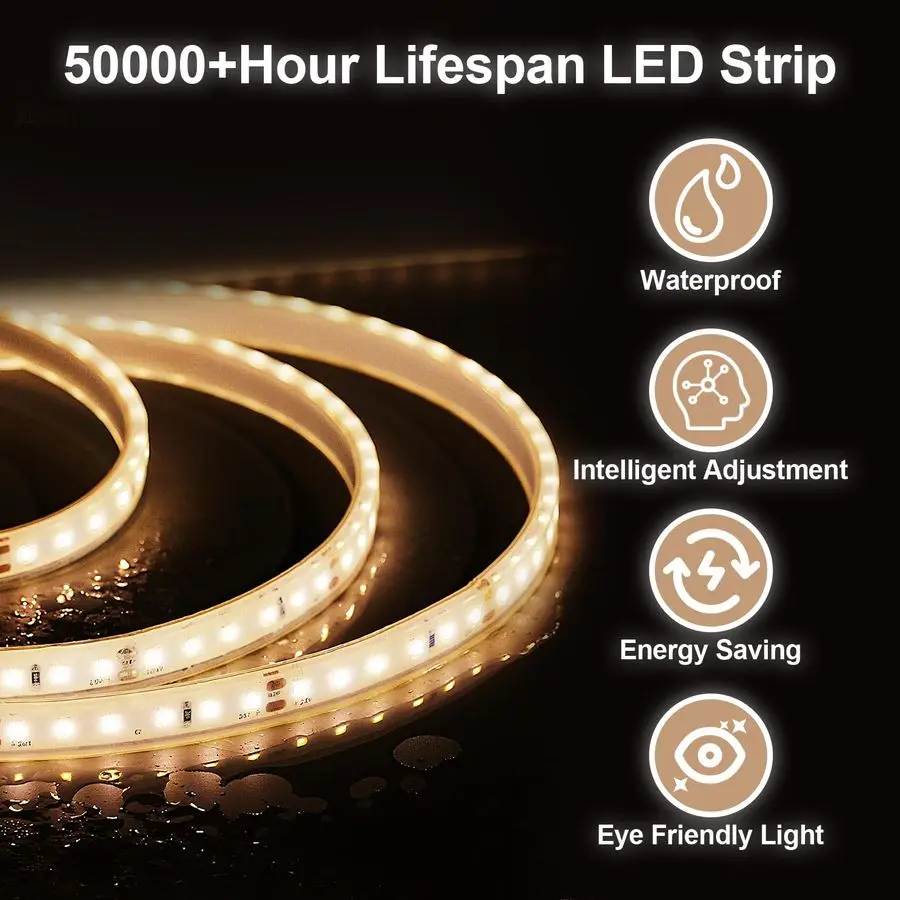 Espejo de baño redondo LED 30x30 con luces, antivaho, regulable, retroiluminado frontal, espejo de tocador de baño iluminado para pared, 3 Co