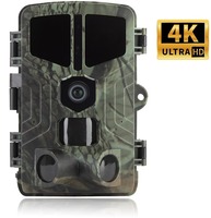 SunTekCam 50MP 4K Hunting Trail Camera with Night Vision IP65 Waterproof 0.2s Trigger Time Photo Trap Camera Wild Game Cam