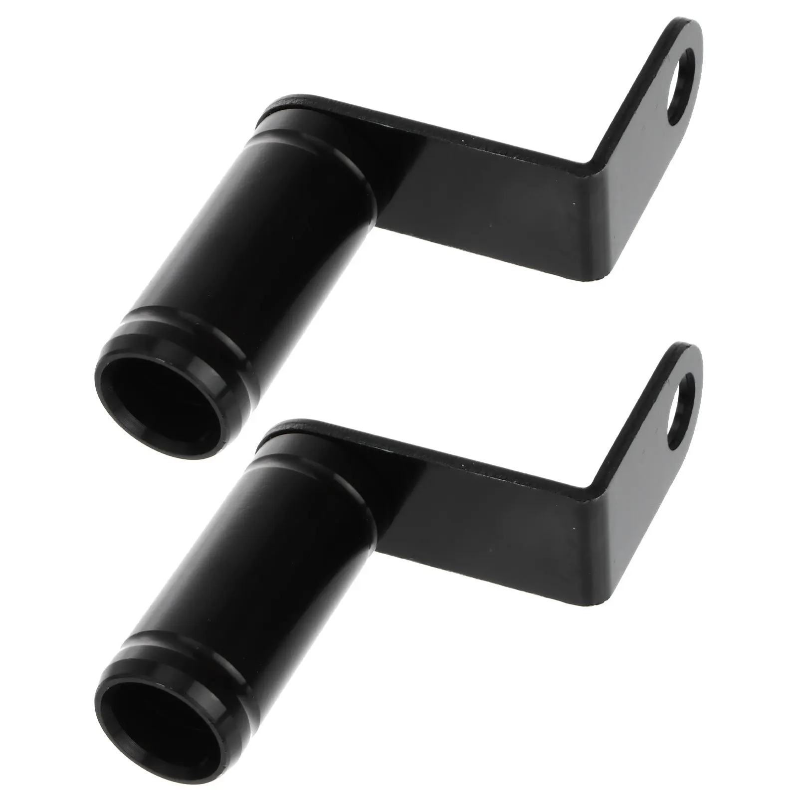 2Pcs Motorcycle Rearview Mirror Extension Frame Aluminum Alloy Widens View Enhances Safety Fits Most Bikes No Fade Color