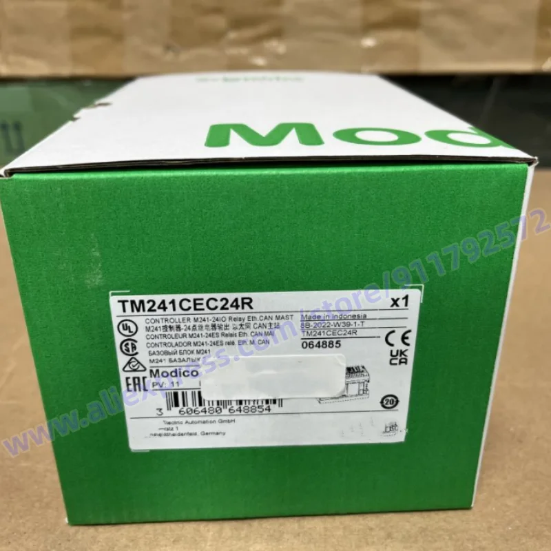 Controlador programable, TM241CE40T, TM241CE24T, TM241C40T, TM241C40R, TM241C40U, TM241CE40R, TM241CE40U, TM200CE24R, Original, nuevo