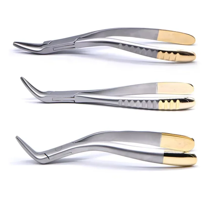 3pcs/set Stainless Steel Dental Tooth Root Extraction Forceps Surgical Extracting Pliers Tool Upper/Lower/Universal