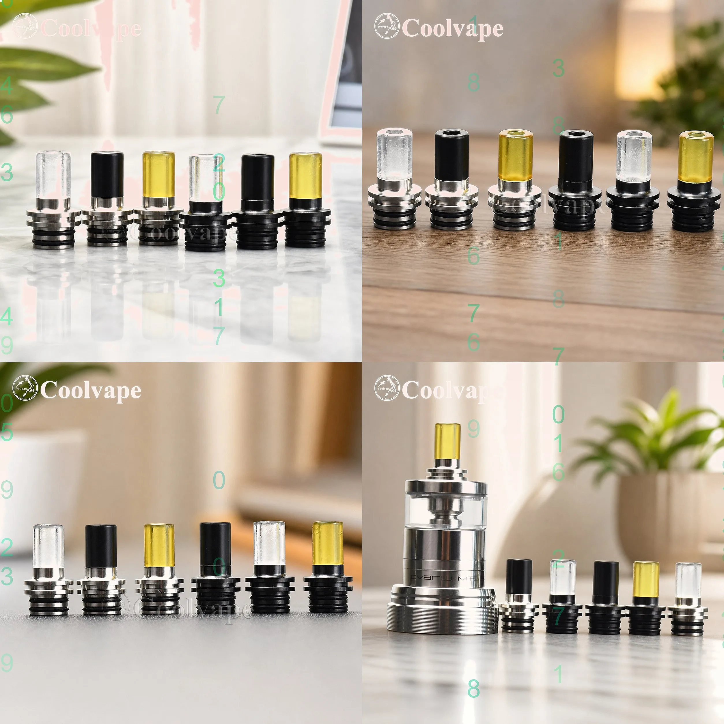 

510 MTL Drip Tip Heat Resistant Mouthpiece for Vape RTA RDA RDTA Atomizer Accessory