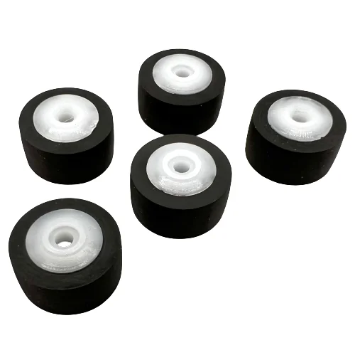 1 pz Pulley gomma pizzico rullo puleggia per SHARP 700 800 777 Sanyo 9494 4500 9930 9940 Audio Recorder Cassette Deck