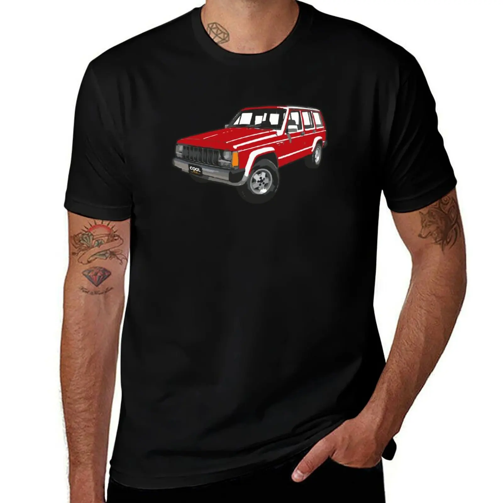 

80s-00s Red 4x4 T-Shirt cotton t shirts high quality mens graphic t shirts