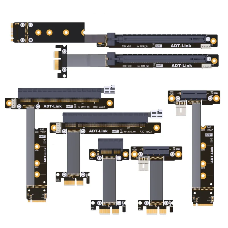 2017 neue Grafikkarte Verlängerung kabel Konvertierung pci-e x1 x16 m2 Voll geschwindigkeit stabiles Nicht-USB-Kabel