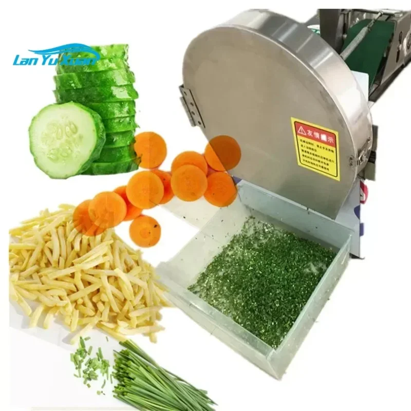 

Vegetable Cutter Multifunction Industrial Slicer Shredder Electric Dicing Machine