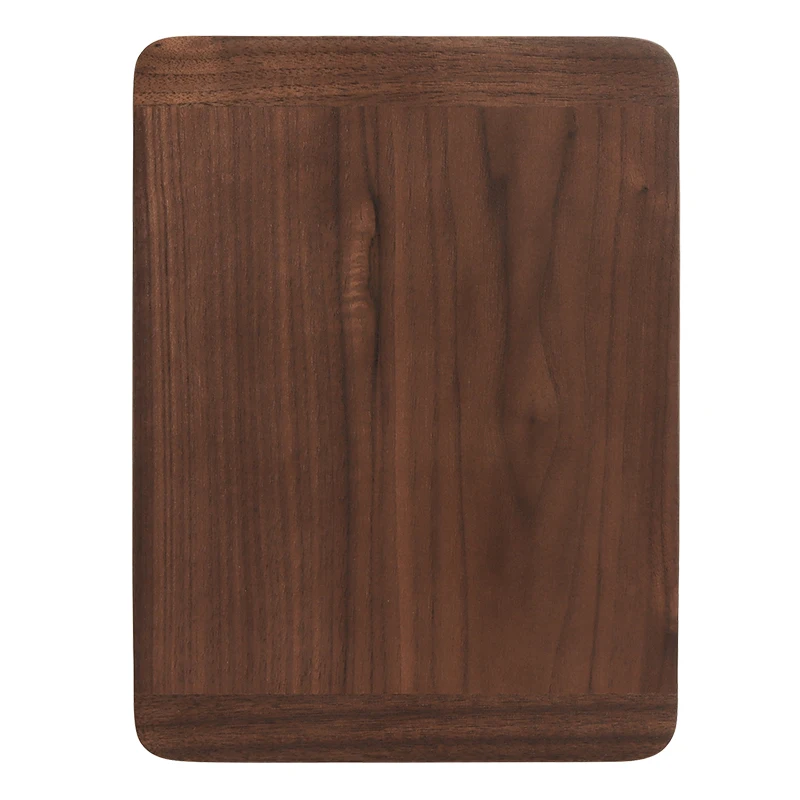 

Ultra Thin North American Black Walnut mouse pads Office Supplies Solid Wood Wireless Computer Mouse Pad Log Wrist Pad