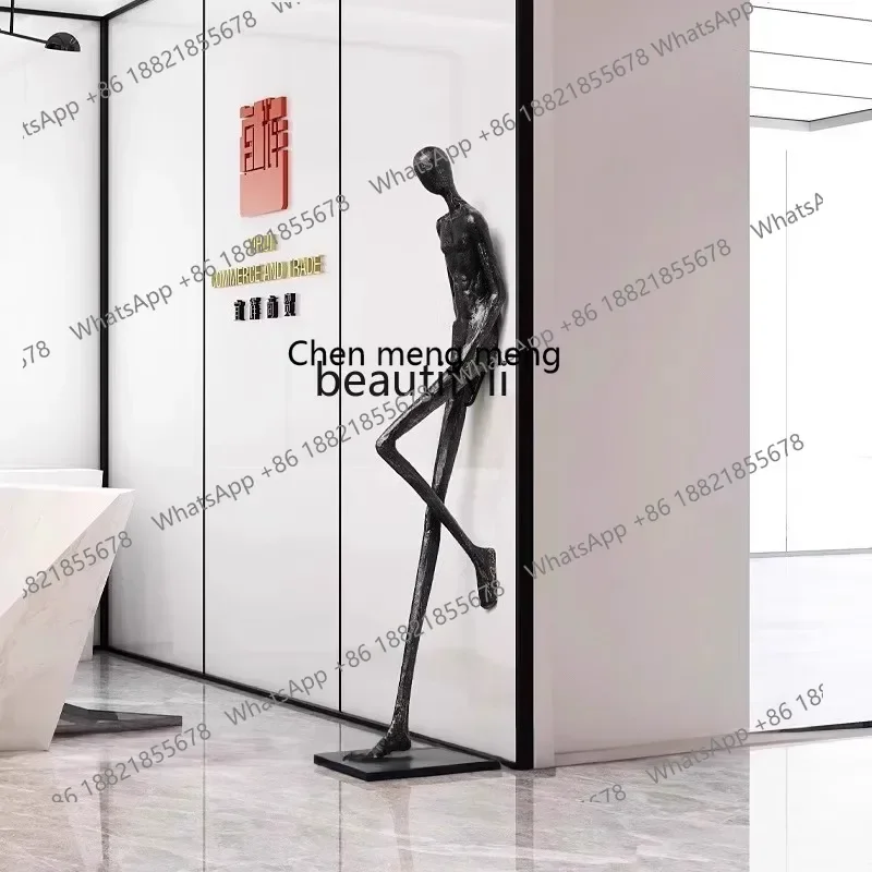 cc182R تجريد حديث، منحوتة من الأرض إلى السقف، أثاث منزلي، شخصيات، أثاث مكتبي ناعم #2