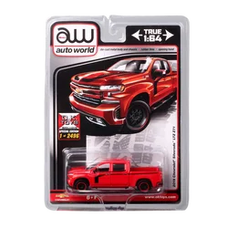 Auto World AW 1/64 Scale Chevrolet Silverado Cheyenne 10 K5 Blazer C1500 C60 Truck Diecast Pickup Metal Car Model Vehicles Toy