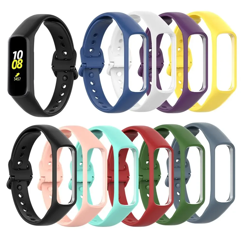 Soft Silicone Strap For Samsung Galaxy Fit-e R375 Smart Band Replacement Smart Bracelet Wristband Watch Band For Fit E R375