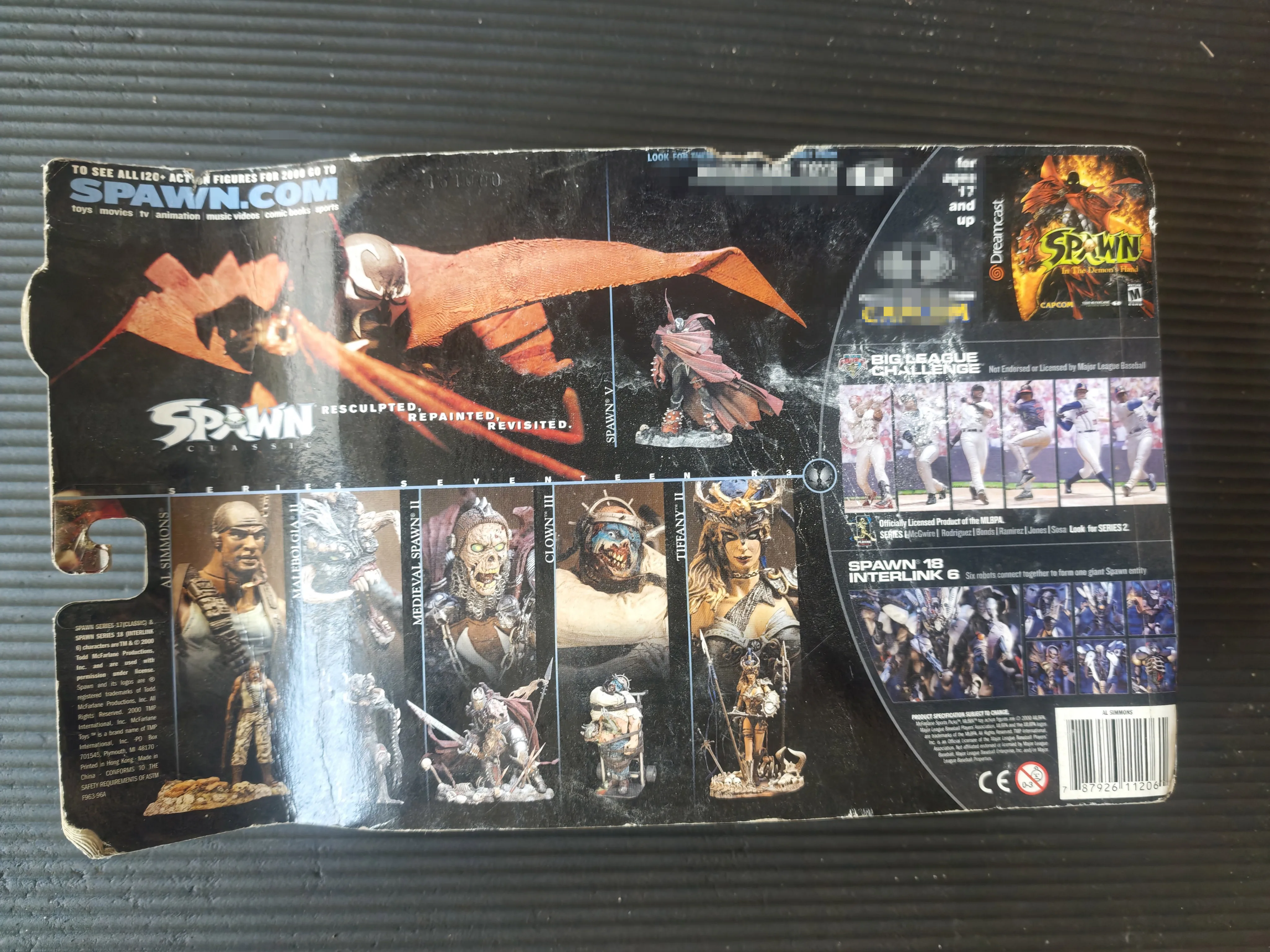 Spawn Series 17 Al Simmons Mil - Vintage Collectible Guns review and price