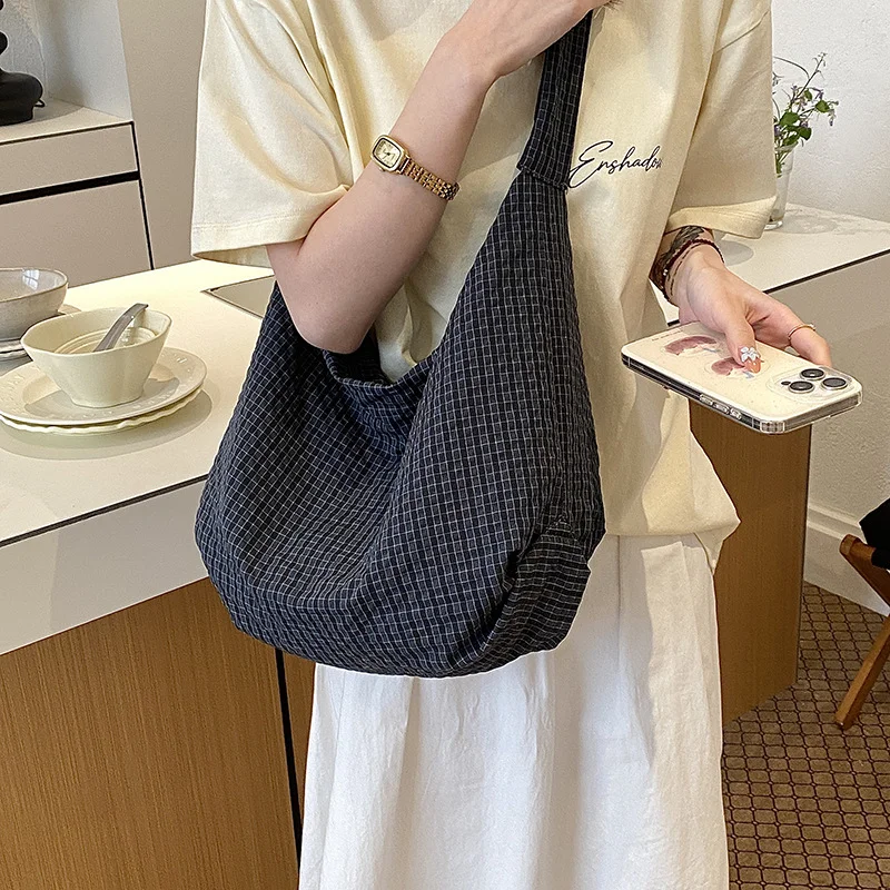 

Japan Canvas Shoulder Crossbody Bags for Woman 2026 Large Korean Satchel Female Messenger Girl Student Handbags Cloth Book Bag