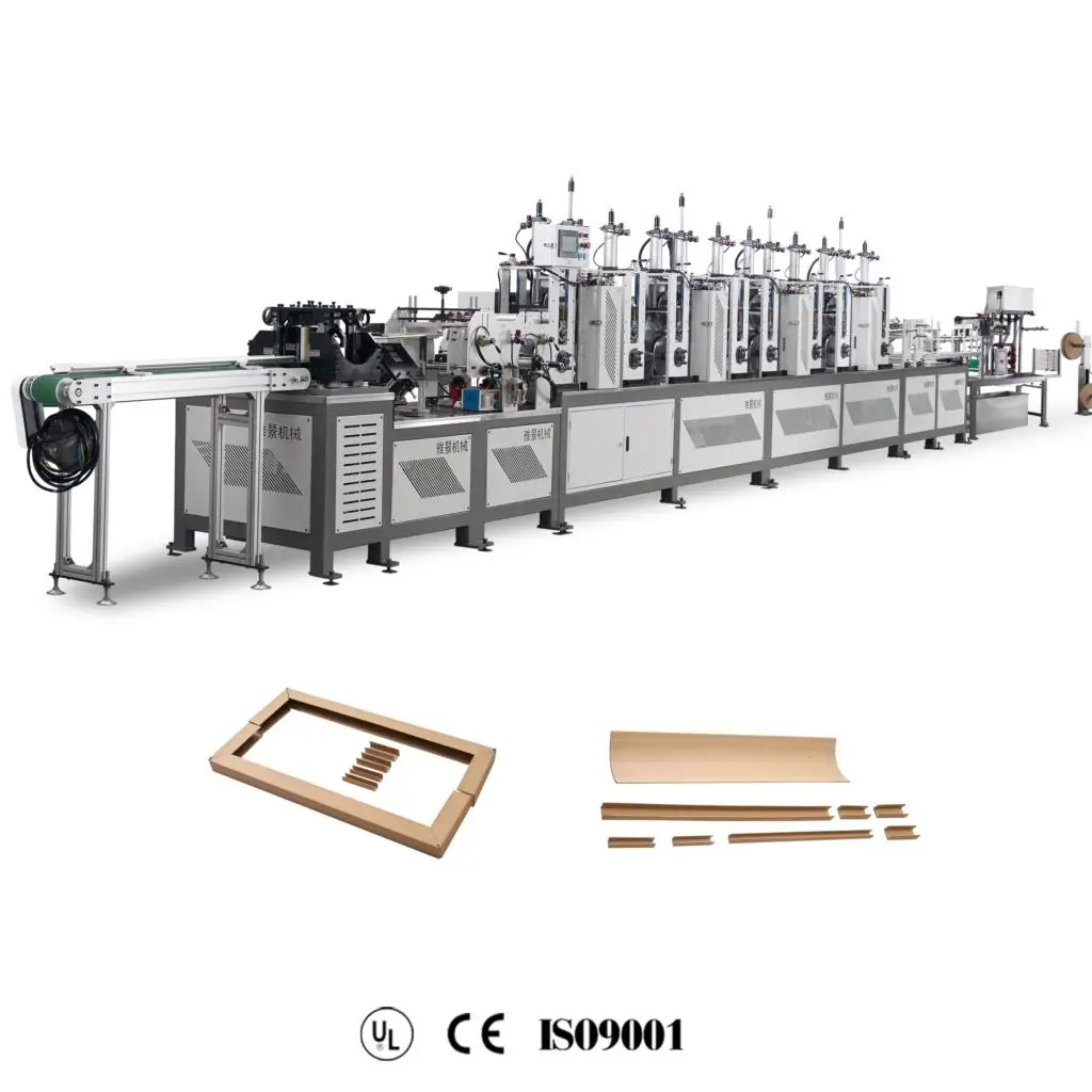 YUGONG Yajing-Kraft Paper Edge Board Machine U Profile Paper Carton Making Machine Edge Board Machine