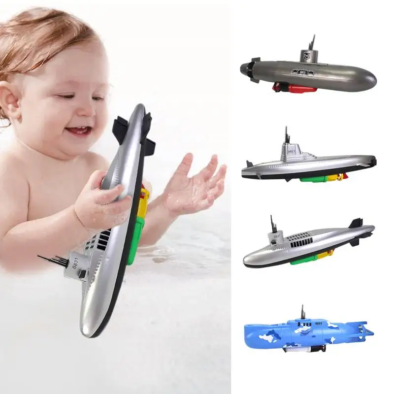 Submarine Model Water Toy For Bath Electric Submarine Toy Funny Bath Toy Floating Kids Bath Toys Outdoor Water Toy For Swimming