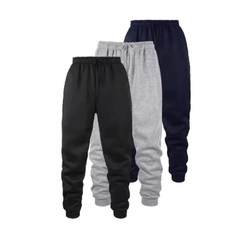 2026 Basic  Mens Jogging Pants Sports Pants Fitness Running Trousers Solid Color Sweatpants Easy to Match Home Pants Male ﻿