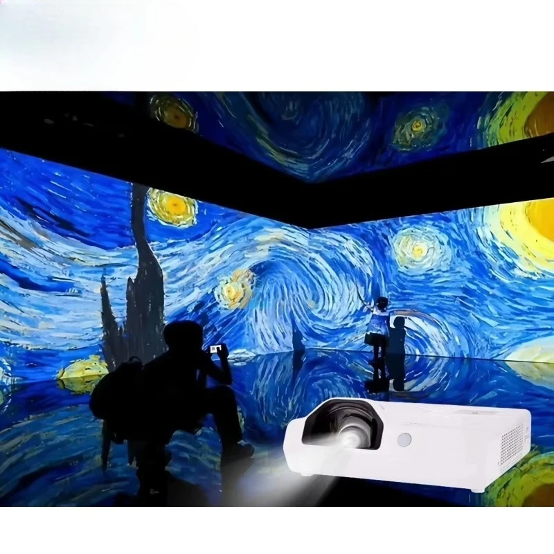 Built-in 35 theme scenes immersive room holographic 3d mapping projection indoor immersive projection game