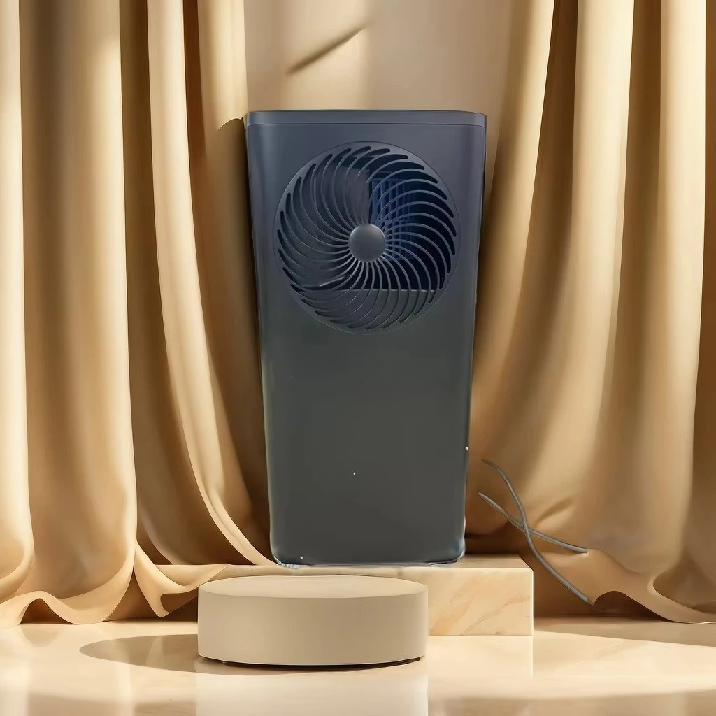 

Portable air conditioner with universal AC remote control
